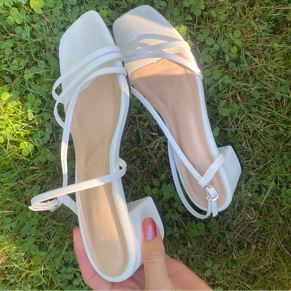 NEW White Heels